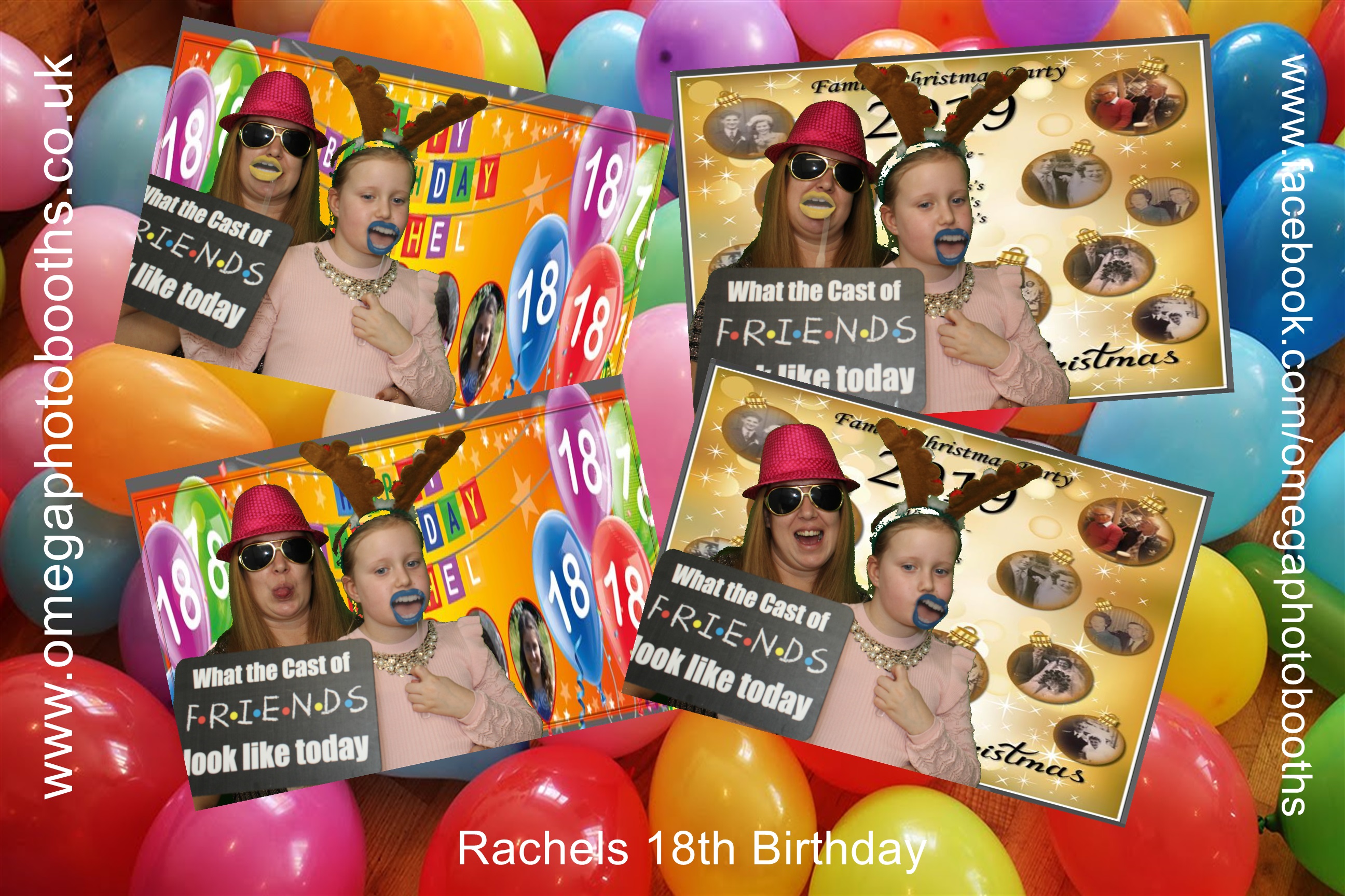 Rachel's 18th birthday and family Christmas get together | View more photos from the event at gallery.omegaphotobooths.co.uk/u/Omega-Photobooths/Rachels-18th-birthday-and-family-Christmas-get-together